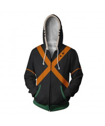 My Hero Academia Hoodies - Katsuki Bakugo Zip Up Hoodie Jacket