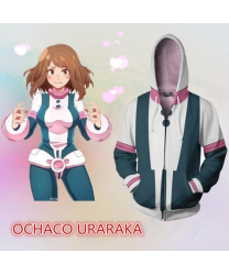 My Hero Academia Hoodies Ochaco Uraraka Hoodie Sweatshirt Long-Sleeve costume