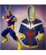 My Hero Academia Casual Zipper Hoodie Sweatshirt All Might 3D Printing