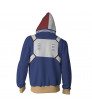 My Hero Academia Todoroki Shoto Zip Up Hoodie Jacket 3D print Costumes