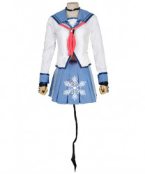 Angel Beats Yui Sailor Suit Uniform Cosplay Costume