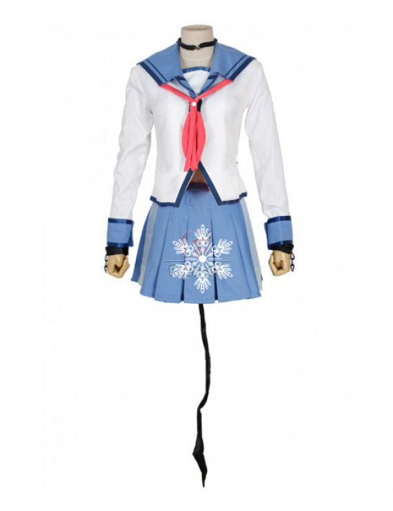 Angel Beats Yui Sailor Suit Uniform Cosplay Costume