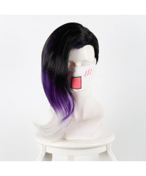 Overwatch Sombra Olivia Colomar Cosplay Wig