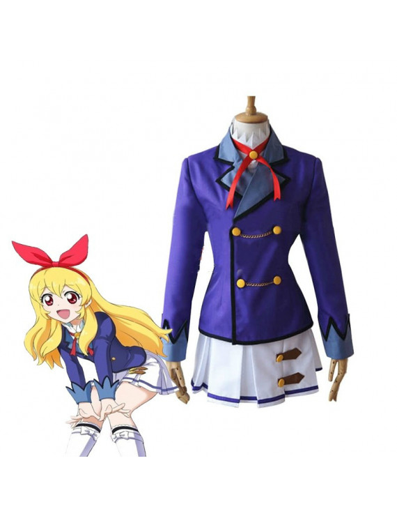 Aikatsu! Kiriya Aoi Uniform Cosplay Costume