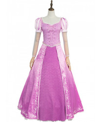 Tangled Rapunzel Princess Rapunzel Long Dress Cosplay Costume