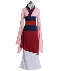Princess Mulan Party Dress Cosplay Costume