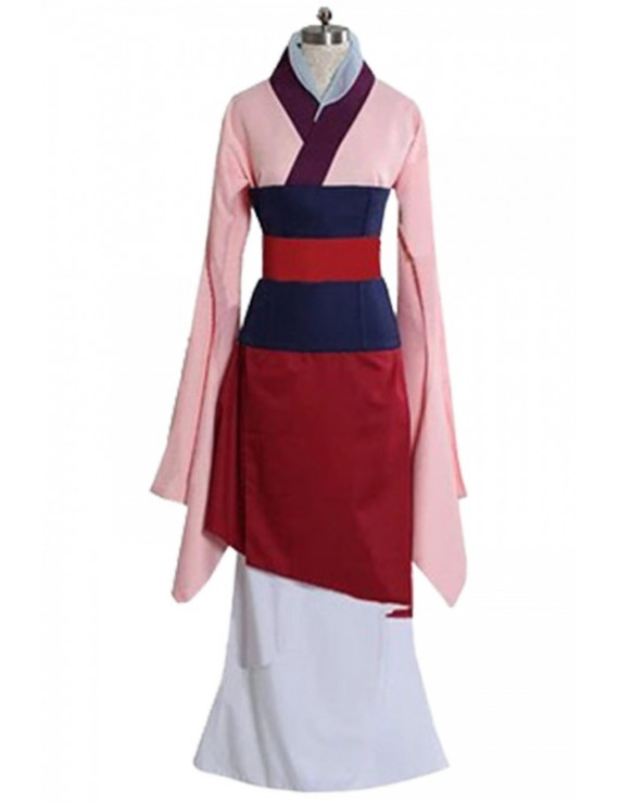 Princess Mulan Party Dress Cosplay Costume