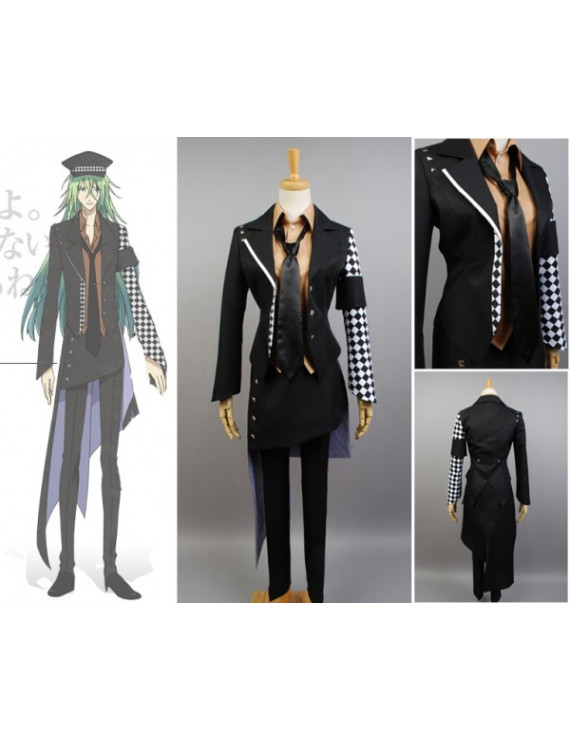 Amnesia Ukyo Black Jacket Full Full Sets Cosplay Costume