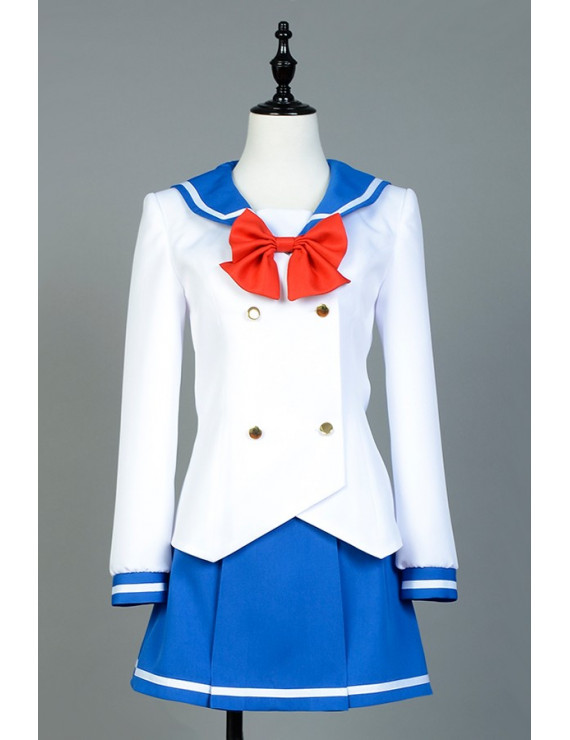 Bakuon Sakura Hane School Uniform Cosplay Costume