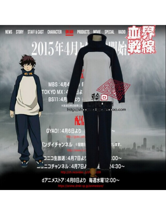 Blood Blockade Battlefront Leonard Watch Japan Anime Cosplay Costume