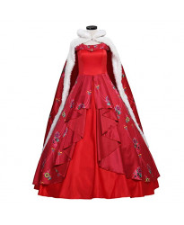 Elena of Avalor Princess Dress With Cloak Cosplay Costume