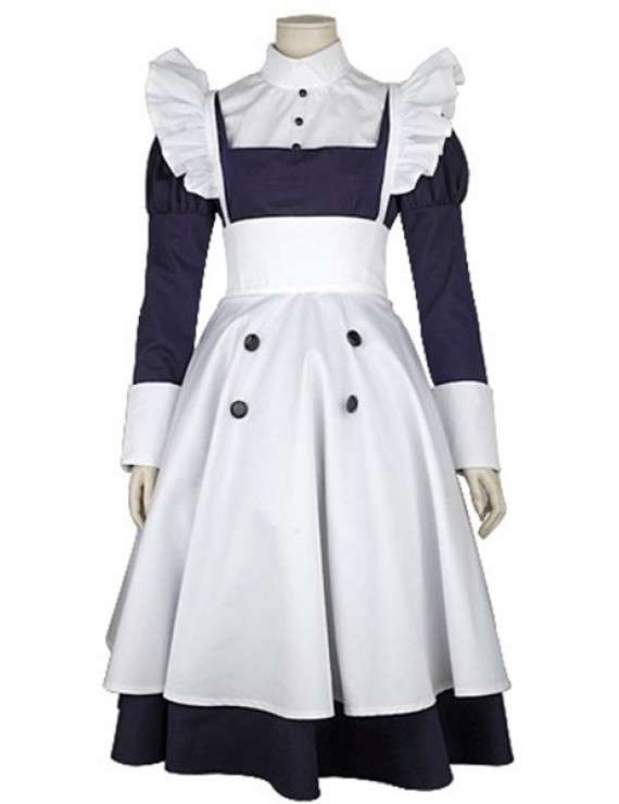 Black Butler Kuroshitsuji Maylene Maid Outfit Cosplay Costume 