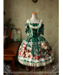 Cotton Lace Classic Lolita Short Sleeve Dress Magic Tea Party Sweet Christmas Party Dress