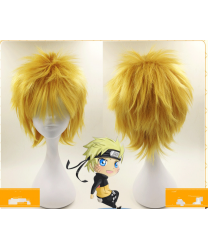 Naruto Uzumaki Naruto Short Full styled Cosplay Wig