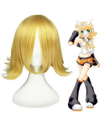 Vocaloid 2 Kagamine Rin Cosplay Wig