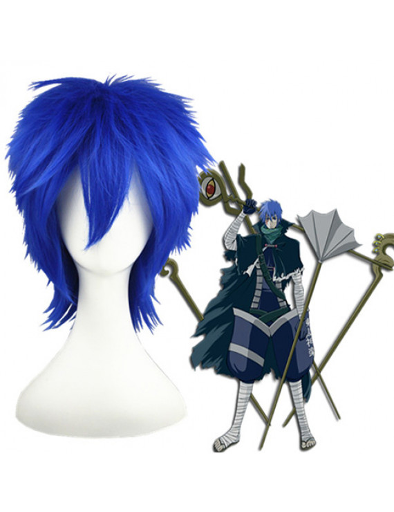 Vocaloid Blue Heat Resistant Fiber Cosplay Wig