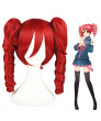 Vocaloid Kasane Teto 40cm Red Heat Resistant Fiber Cosplay Wig