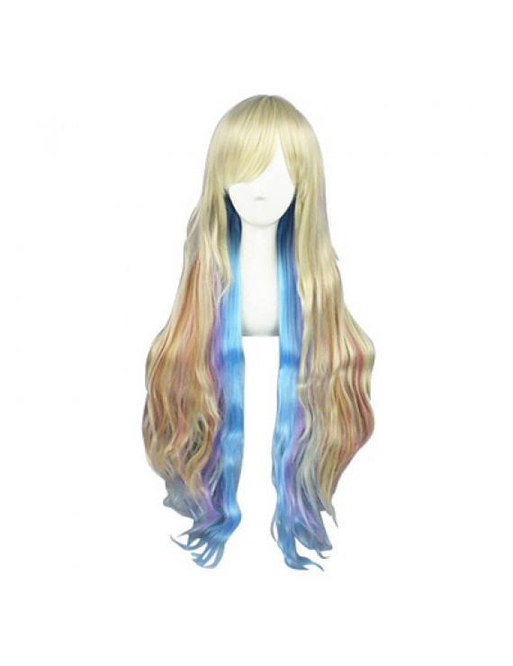 Vocaloid MAYU Long Curly Synthetic Hair Cosplay Wig