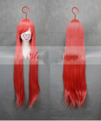 Vocaloid Miki Long Straight Red Cosplay Wig