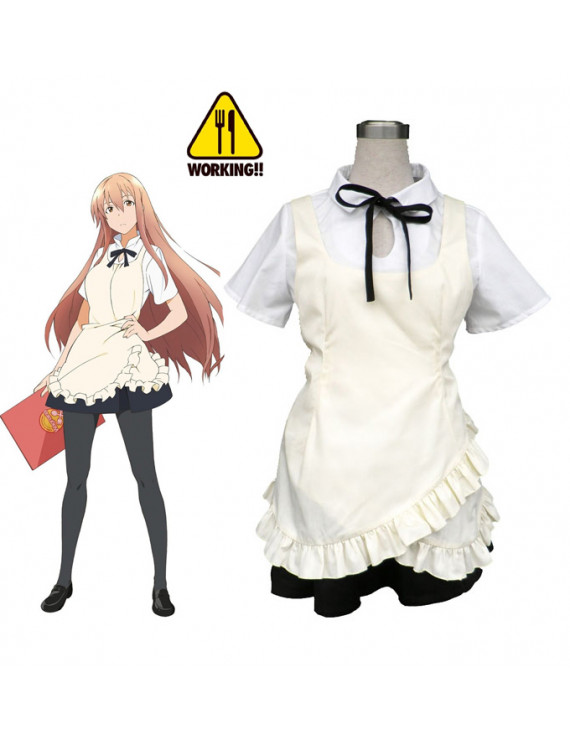 Working!! Wagnaria Maid Dress Uniform Cosplay Costumes