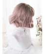 Elegant Classic Lolita Wigs Short Mixed Color Dyed Gradient Bob Party Wig