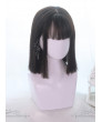 Sweet Lolita Wig Air-bangs Medium Long Straight Hair Party Wigs