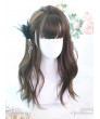 Sweet Lolita Wig Chocolate Color Large Wave Curly Long Synthetic Hair Wigs