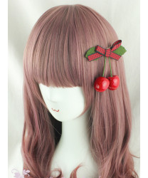 Sweet Lolita Wig Long Curly Synthetic Hair Party Wig 50 cm