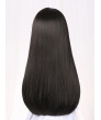 Sweet Lolita Wig Long Straight Hair Black Synthetic Hair Wig Hime Cut Bangs