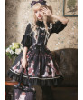 Classic Lolita Sling Dress Light Coronation Bear Series JSK Chiffon Party Dress