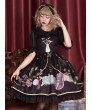 Classic Lolita Sling Dress Old Time Dream Series Retro Printing JSK Lolita Dress