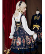 Fog Moon Coronation Original Dress Lolita Suspender Dress jsk Lolita Skirt