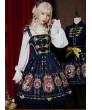 Fog Moon Coronation Original Dress Lolita Suspender Dress jsk Lolita Skirt