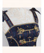 Fog Moon Coronation Original Dress Lolita Suspender Dress jsk Lolita Skirt