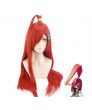 Aotu World Abby Red Long Straight Styled Synthetic Hair Cosplay Wig