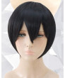Aotu World Emy Black Ponytail Synthetic Hair Cosplay Wig