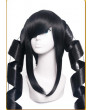 Danganronpa Trigger Happy Havoc Celestia Ludenberg Black Cosplay Wig