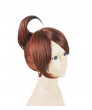 Danganronpa Trigger Happy Havoc Aoi Asahina Brown Cosplay Hair Wig