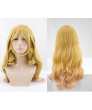 Eromanga Sensei Emily Granger Golden Long Wavy Synthetic Hair Cosplay Wig