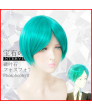 Land of the Lustrous Phosphophyllite Light Blue Short Hair Cosplay Wig