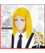 Land of the Lustrous Yellow Diamond Medium Yellow Synthetic Cosplay Hair Wig