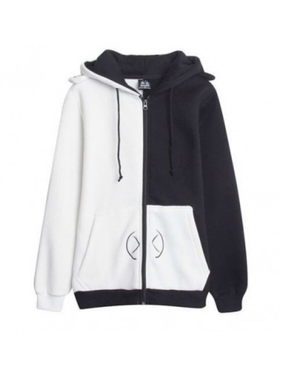 Danganronpa Dangan Ronpa Monokuma Anime Hoodie Cosplay Costume