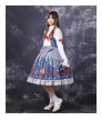 Sweet Lolita Dress Original Christmas In The Distance 3D Print Sweet JSK Dress