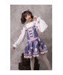 Sweet Lolita Dress JSK Original Autumn Letter Printed Chiffon Dress