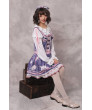 Sweet Lolita Dress JSK Original Autumn Letter Printed Chiffon Dress