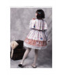 Sweet Lolita Dress Long Sleeve Short Coat Shawl Three-Piece JSK Dress