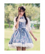 Sweet Chinese Style Printed Lolita Dress for Women