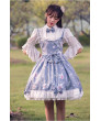 Sweet Chinese Style Printed Lolita Dress for Women