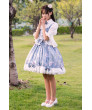 Sweet Chinese Style Printed Lolita Dress for Women