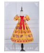 Sweet Lolita Dress Original Retro Baking Bread OP Party Dress